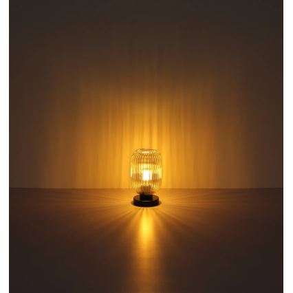 Globo - Stolná lampa 1xE27/40W/230V hnedá
