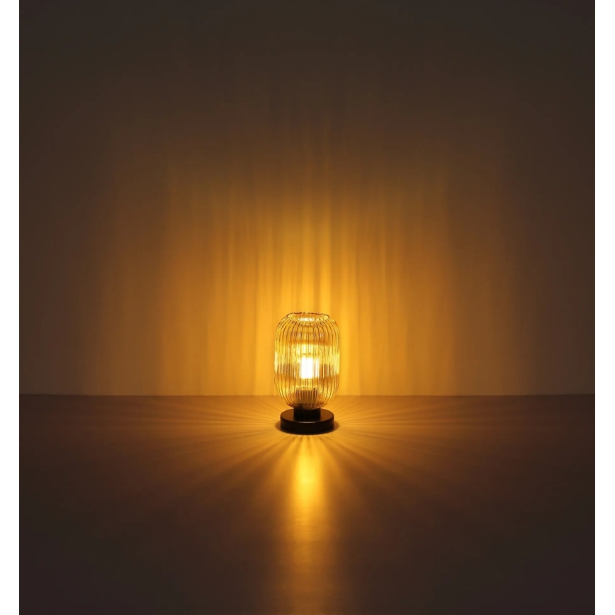 Globo - Stolná lampa 1xE27/40W/230V hnedá
