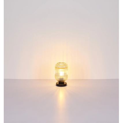 Globo - Stolná lampa 1xE27/40W/230V hnedá