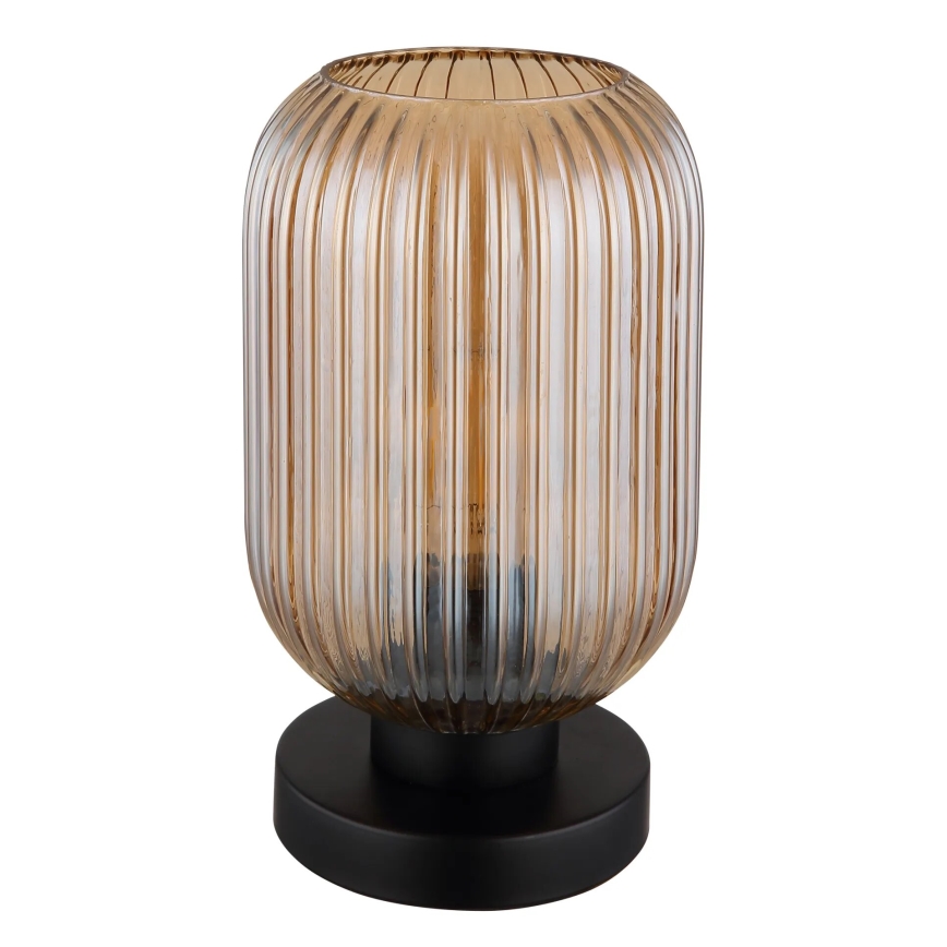 Globo - Stolná lampa 1xE27/40W/230V hnedá