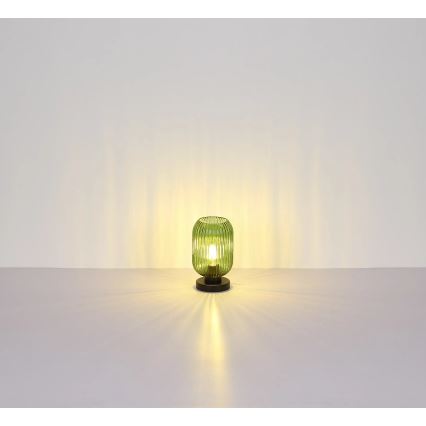 Globo - Stolná lampa 1xE27/40W/230V zelená