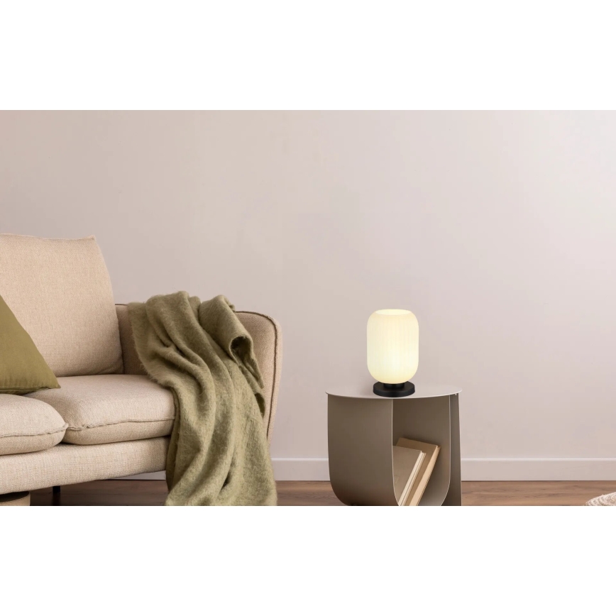 Globo - Stolná lampa 1xE27/40W/230V biela