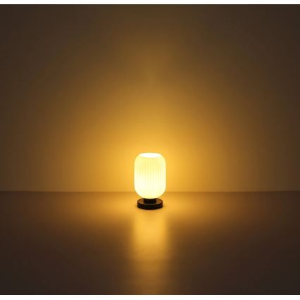 Globo - Stolná lampa 1xE27/40W/230V biela
