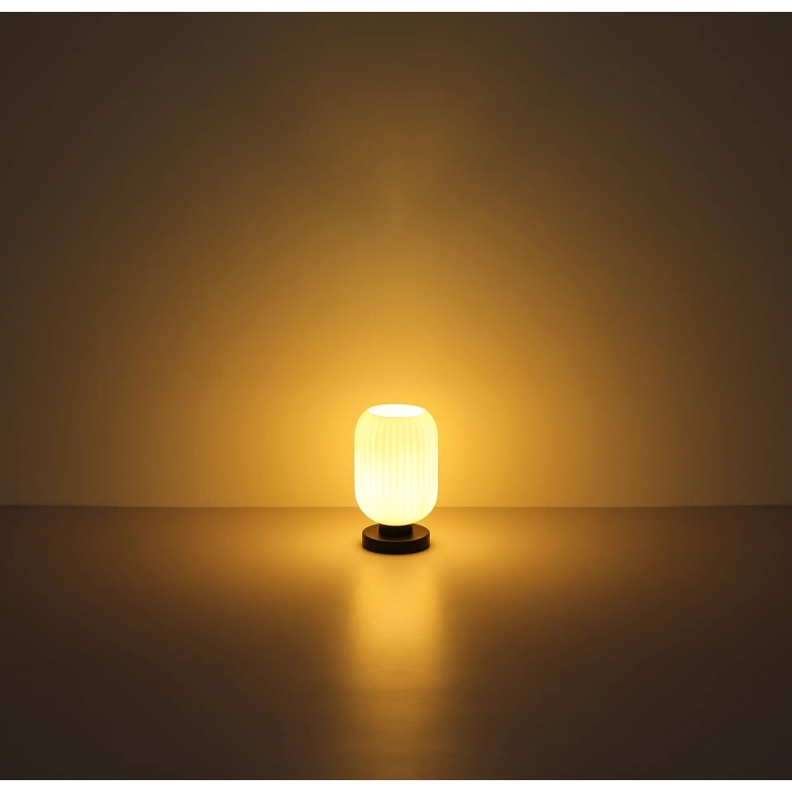 Globo - Stolná lampa 1xE27/40W/230V biela