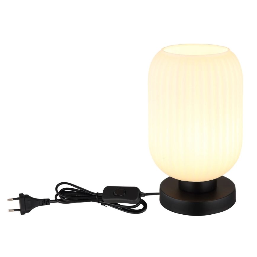 Globo - Stolná lampa 1xE27/40W/230V biela
