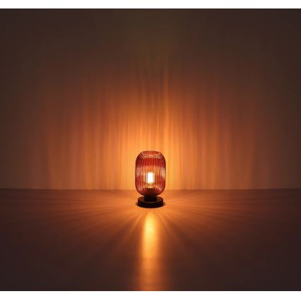 Globo - Stolná lampa 1xE27/40W/230V fialová