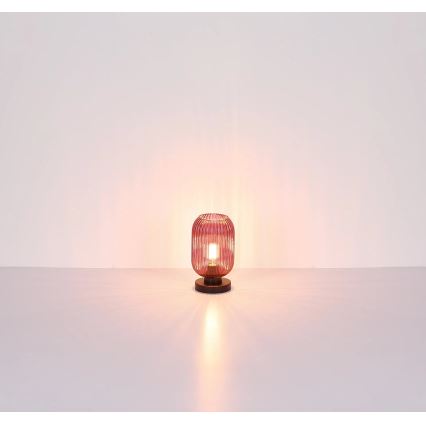 Globo - Stolná lampa 1xE27/40W/230V fialová