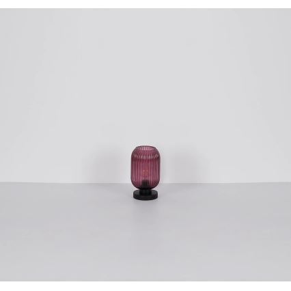 Globo - Stolná lampa 1xE27/40W/230V fialová