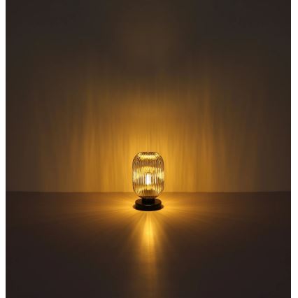 Globo - Stolná lampa 1xE27/40W/230V šedá