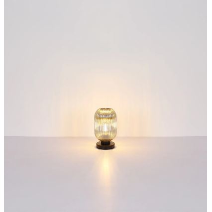 Globo - Stolná lampa 1xE27/40W/230V šedá