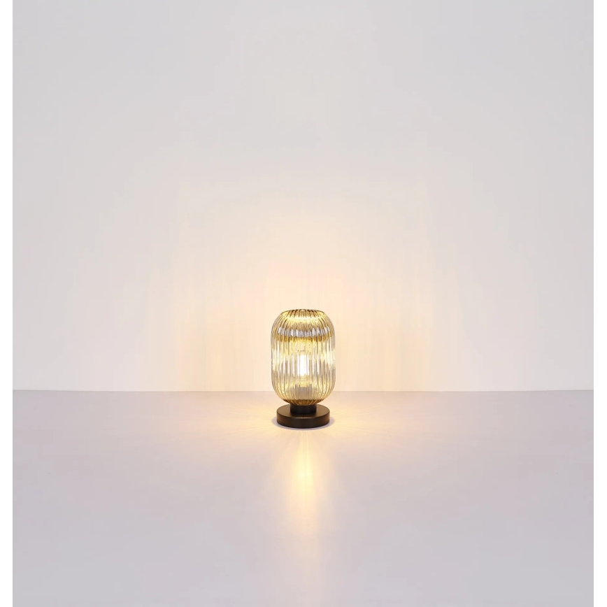 Globo - Stolná lampa 1xE27/40W/230V šedá