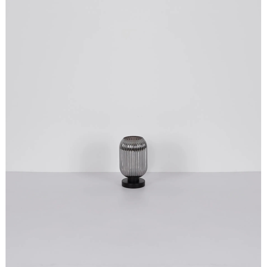 Globo - Stolná lampa 1xE27/40W/230V šedá