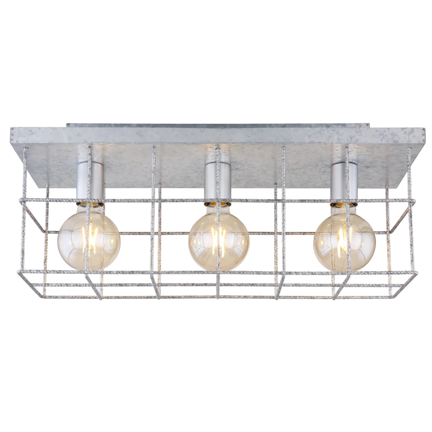 Globo 15530Z-3D - Stropné svietidlo MERRIL 3xE27/60W/230V