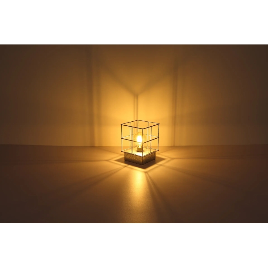 Globo 15530ZT - Stolná lampa MERRIL 1xE27/60W/230V