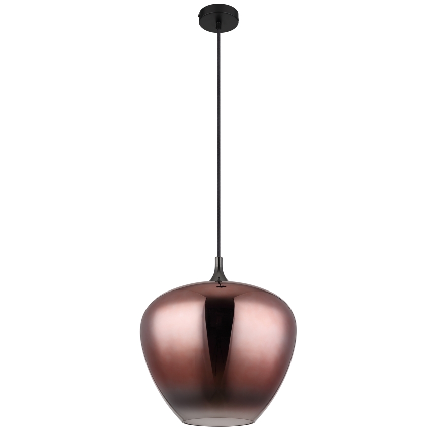 Globo - Luster na lanku 1xE27/60W/230V pr. 40 cm medená