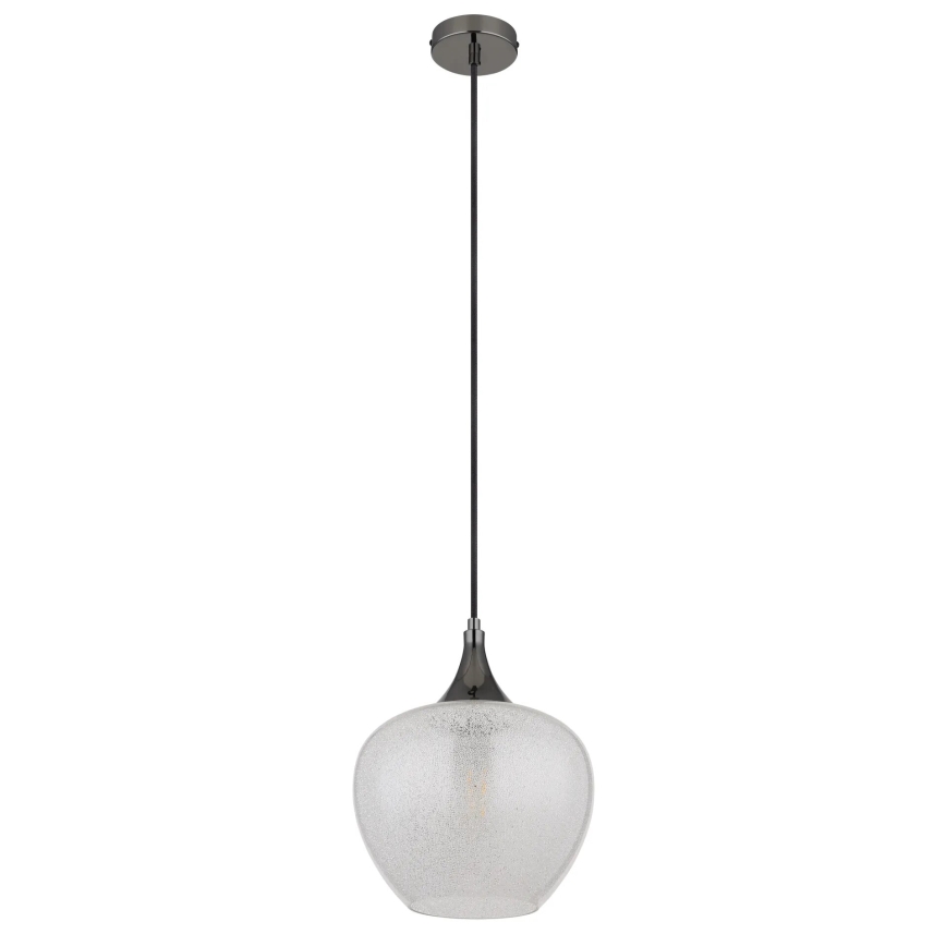 Globo - Luster na lanku 1xE27/40W/230V pr. 24 cm biela/antracit