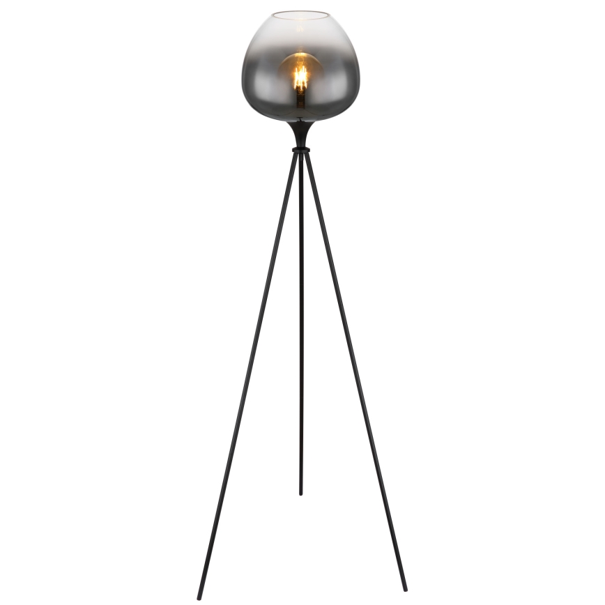 Globo - Stojacia lampa 1xE27/60W/230V čierna