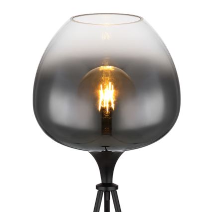 Globo - Stojacia lampa 1xE27/60W/230V čierna