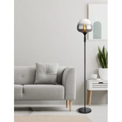 Globo - Stojacia lampa 1xE27/40W/230V čierna