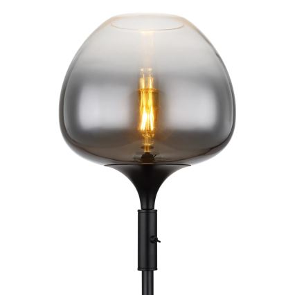 Globo - Stojacia lampa 1xE27/40W/230V čierna