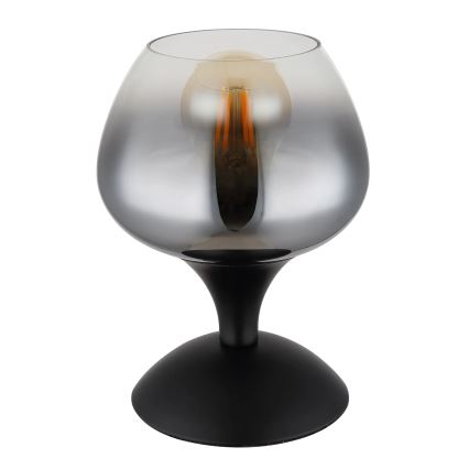 Globo - Stolná lampa 1xE27/40W/230V čierna