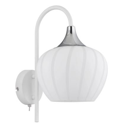 Globo - Nástenná lampa 1xE27/40W/230V biela