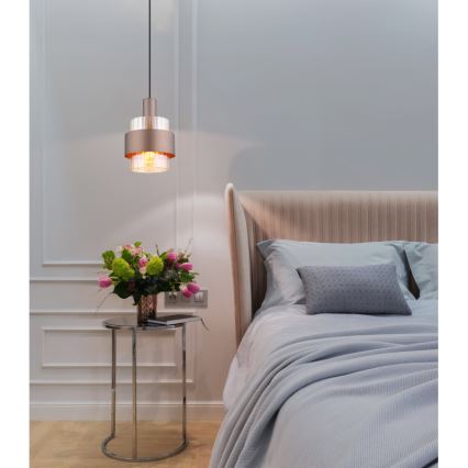 Globo - Závesné svietidlo na lanku 1xE27/60W/230V