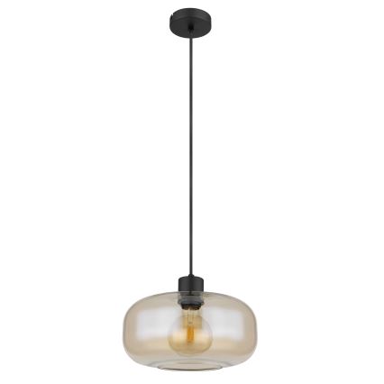 Globo - Luster na lanku 1xE27/40W/230V pr. 28 cm číra