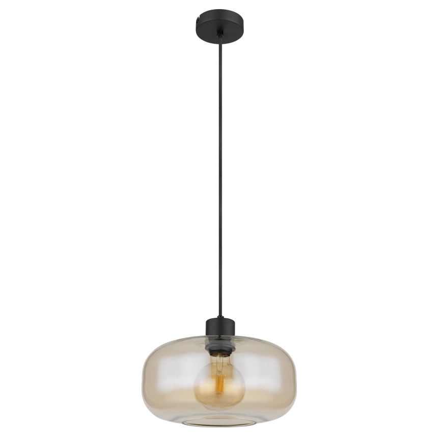 Globo - Luster na lanku 1xE27/40W/230V pr. 28 cm číra