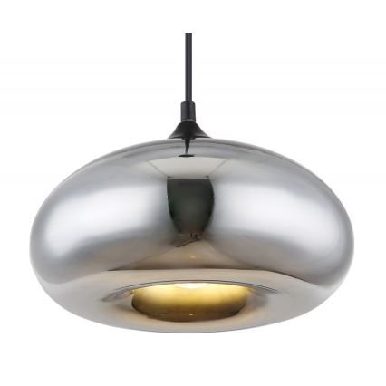 Globo - Luster na lanku 1xE27/60W/230V lesklý chróm