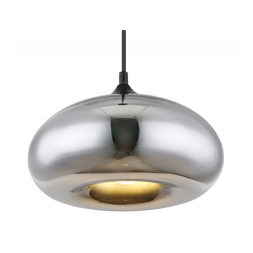 Globo - Luster na lanku 1xE27/60W/230V lesklý chróm