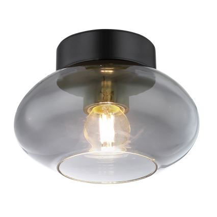 Globo - Stropné svietidlo 1xE27ILLU/40W/230V čierne