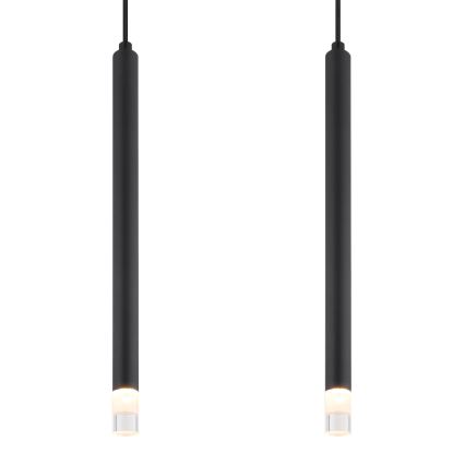 Globo - Luster na lanku 4xG9/4W/230V čierna