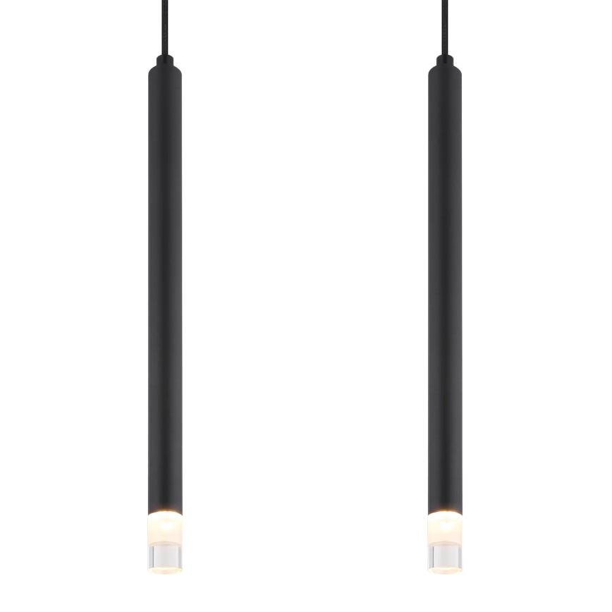 Globo - Luster na lanku 4xG9/4W/230V čierna
