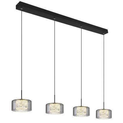 Globo - LED Luster na lanku 4xLED/8W/230V