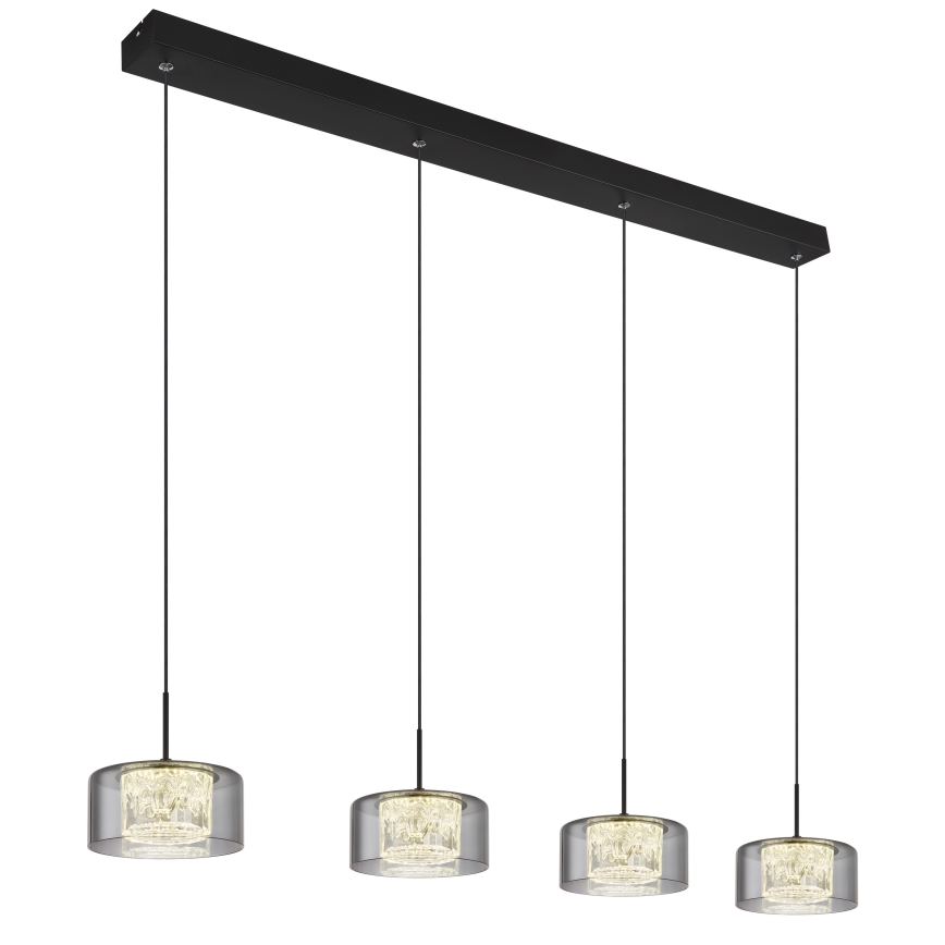 Globo - LED Luster na lanku 4xLED/8W/230V