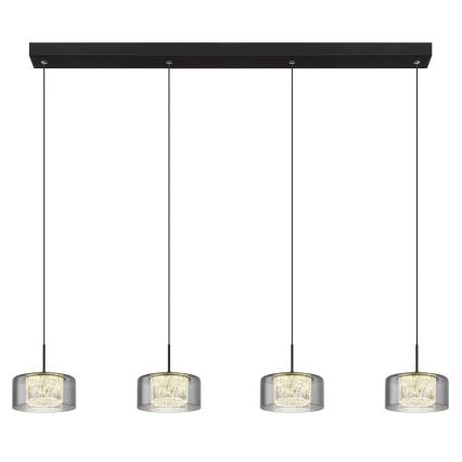 Globo - LED Luster na lanku 4xLED/8W/230V
