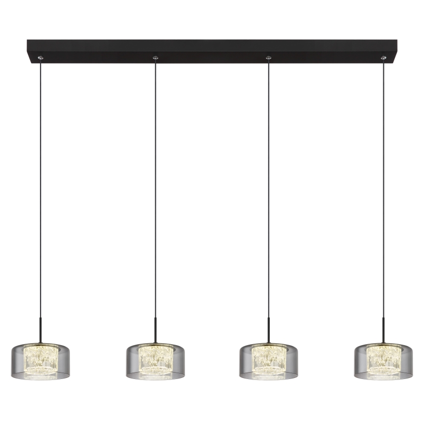 Globo - LED Luster na lanku 4xLED/8W/230V