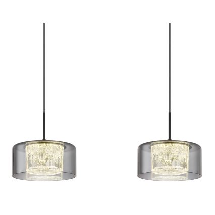 Globo - LED Luster na lanku 4xLED/8W/230V