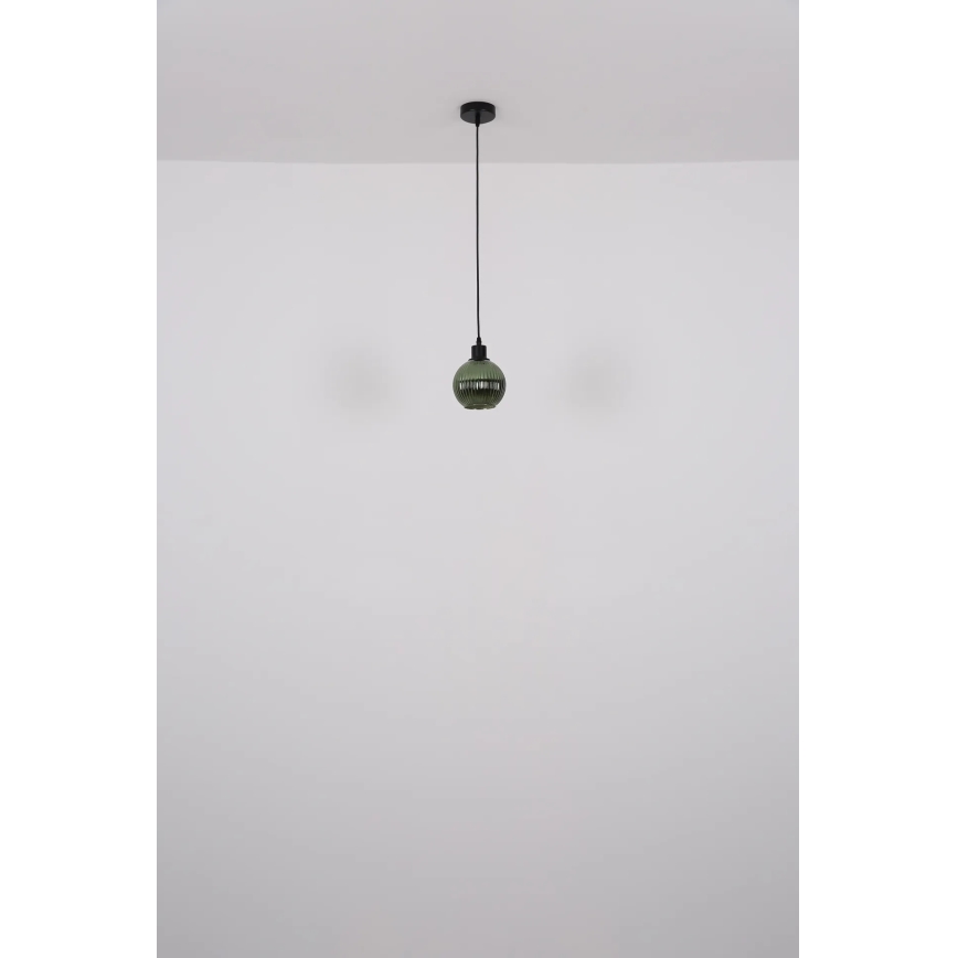 Globo - Luster na lanku 1xE27/25W/230V pr. 15 cm meď