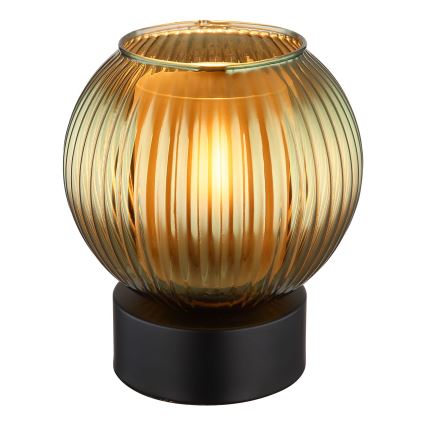 Globo - Stolná lampa 1xE27/25W/230V pr. 15 cm zelená