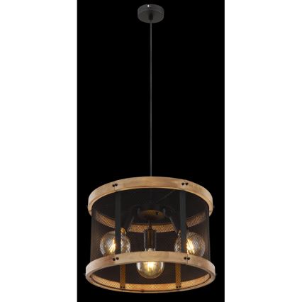 Globo - Luster na lanku 3xE27/40W/230V pr. 40 cm