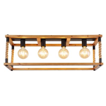 Globo 15691-4D - Stropné svietidlo VERNON 4xE27/60W/230V