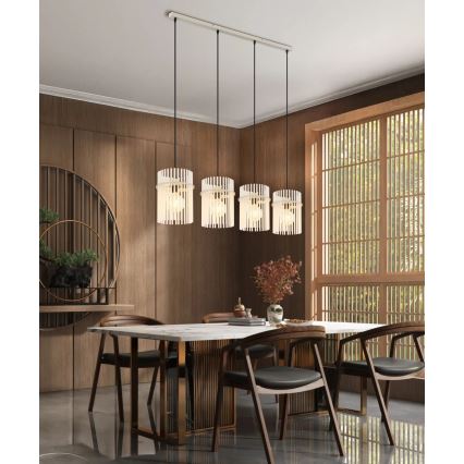 Globo - Závesný luster na lanku 4xE27/60W/230V