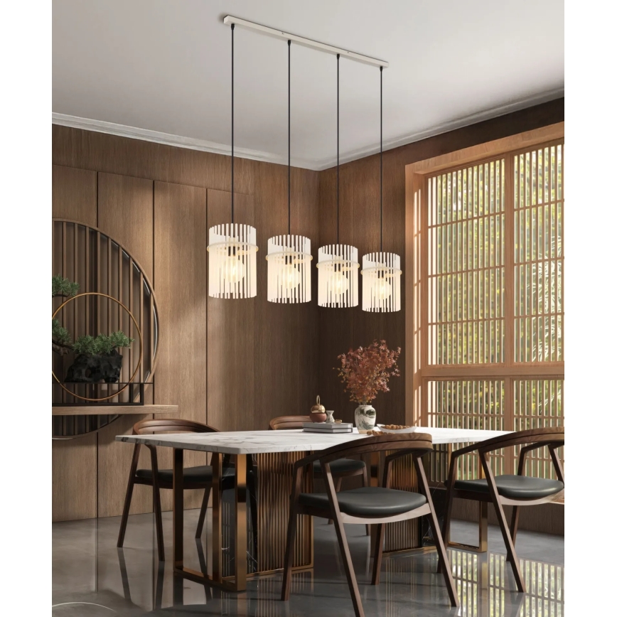 Globo - Závesný luster na lanku 4xE27/60W/230V