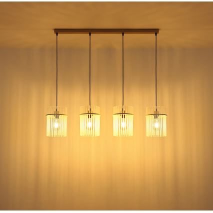 Globo - Závesný luster na lanku 4xE27/60W/230V