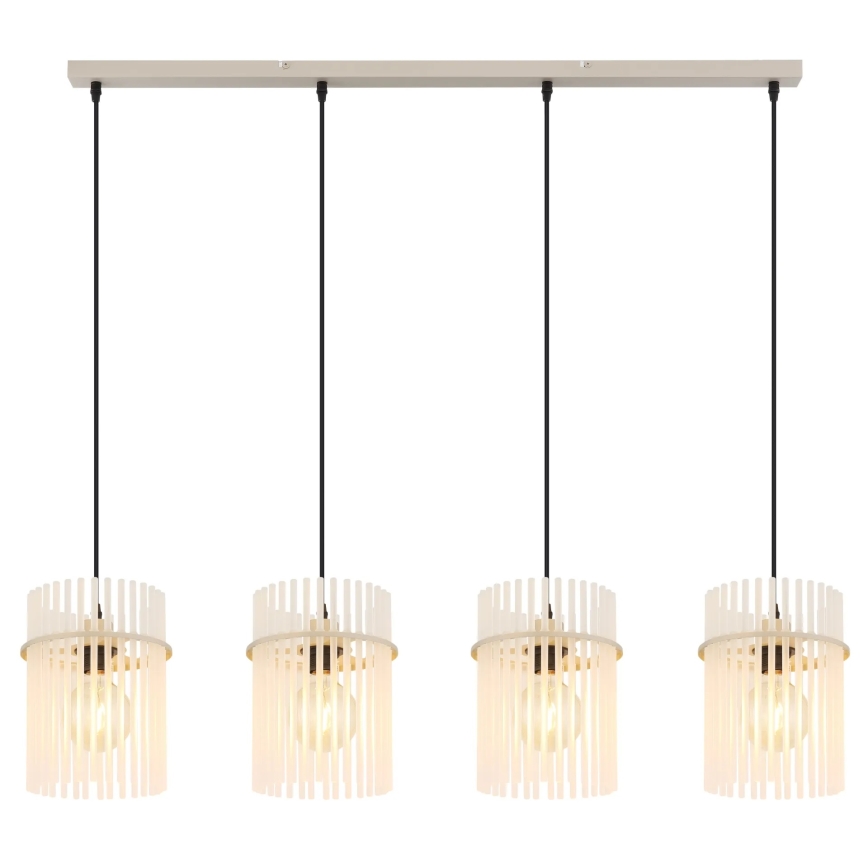 Globo - Závesný luster na lanku 4xE27/60W/230V