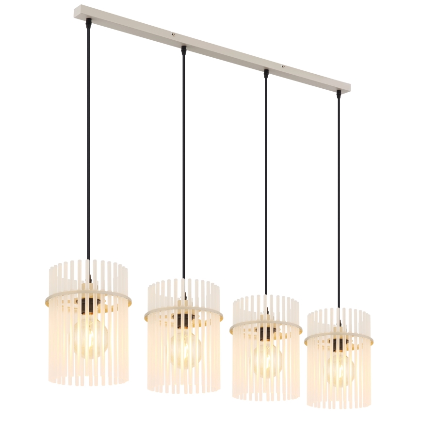 Globo - Závesný luster na lanku 4xE27/60W/230V