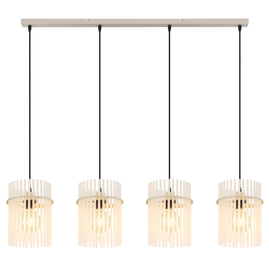 Globo - Závesný luster na lanku 4xE27/60W/230V