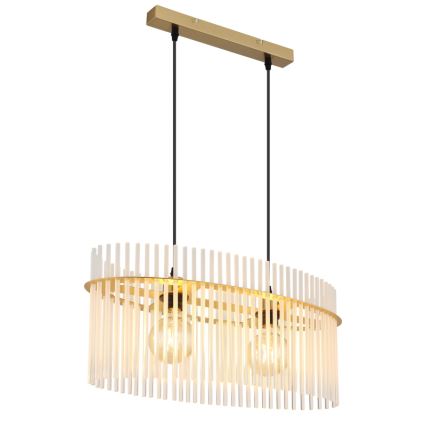 Globo - Luster na lanku 2xE27/60W/230V zlatá